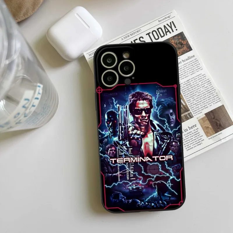 The Terminator Movie Phone Case FOR IPhone 14 13 11 12 Pro 8 7 Plus X 13 Pro MAX XR XS MINI Black Covers