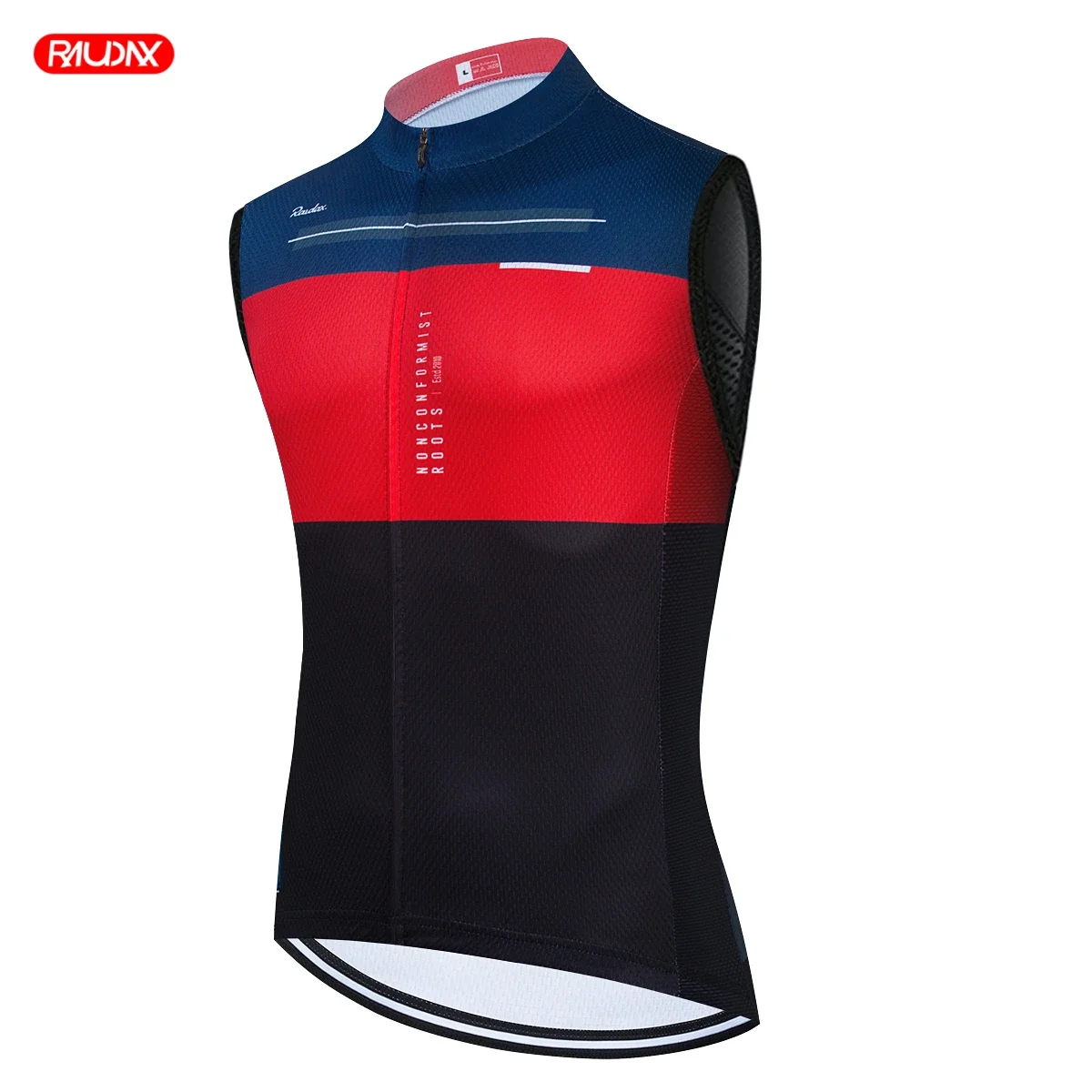 2023 Raudax Summer Cycling Clothing Sleeveless Cycling Vest Mtb Sports Team Bicycle Jerseys Unisex Cycling Sleeveless Jersey