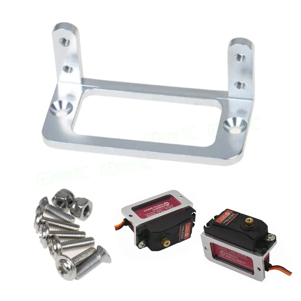 Aluminium Servo Mount Stand Holder Bracket for RC Boat Car Model for Futaba S3003 MG995 TOWE PRO