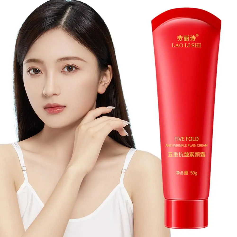 Five Fold BB Face Cream Waterproof Oil Control Long-lasting Isolation Makeup Moisturizing Beauty 50g Cream Concealer R8Z4