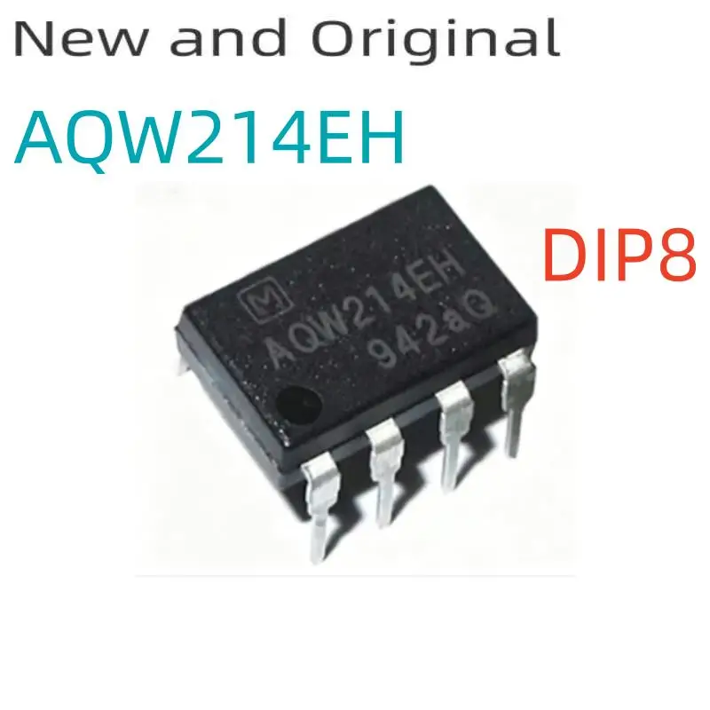 Aqw214Eh Aqw214 Dip8 Mosfet Relay Dpst-No 0.1A 400V Tht