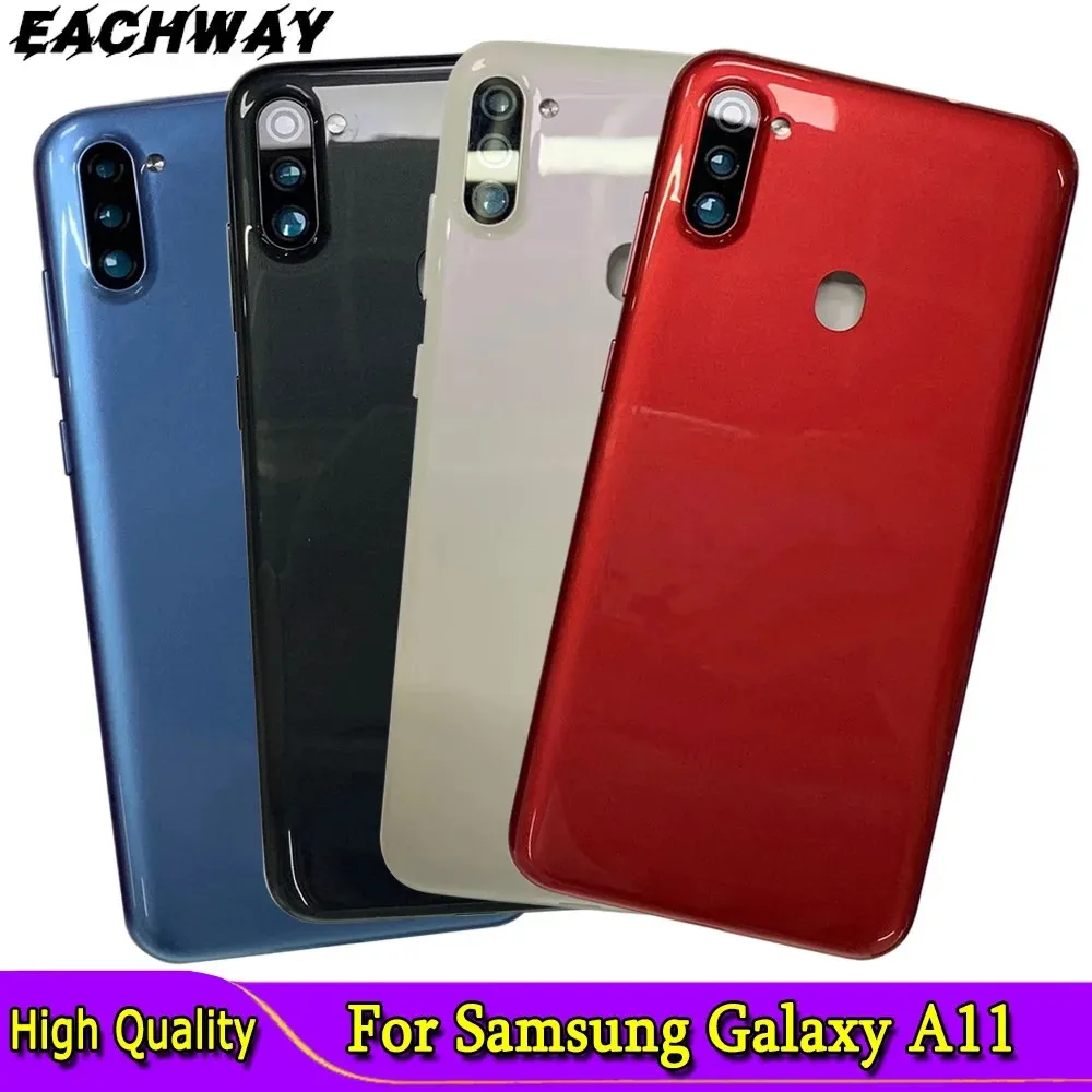 

New For Samsung Galaxy A11 A115 Battery Cover Door Rear Glass Housing Case Replacement For SAMSUNG A11 SM-A115F/DS Battery Cover