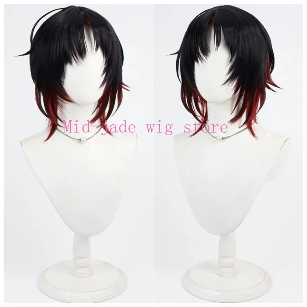 Anime Kisaragi Rei Cosplay Wig Realistic Scalp Styled Hair for Valentine Idol Festival Stage Show and Photography