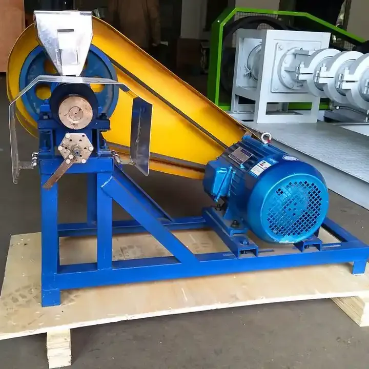 Snack food extrusion rice puffing snack machine