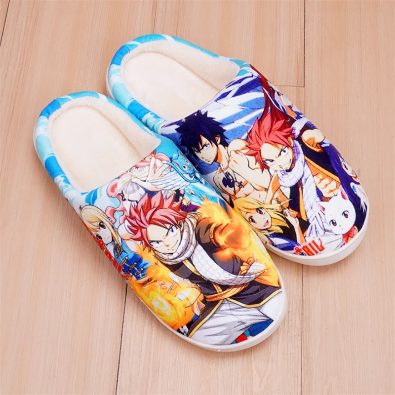 Anime ONE PIECE Monkey D. Luffy Roronoa Zoro Nami Cosplay Slippers Adult Unisex Cotton Family Shoes Gift