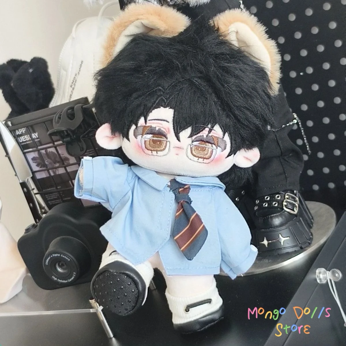 

20cm Lord of Mysteries Klein Moretti Anime Figures Cosplay Cotton Doll Body Toys Cute Gifts for Friends Fans Cute Kawaii Toys