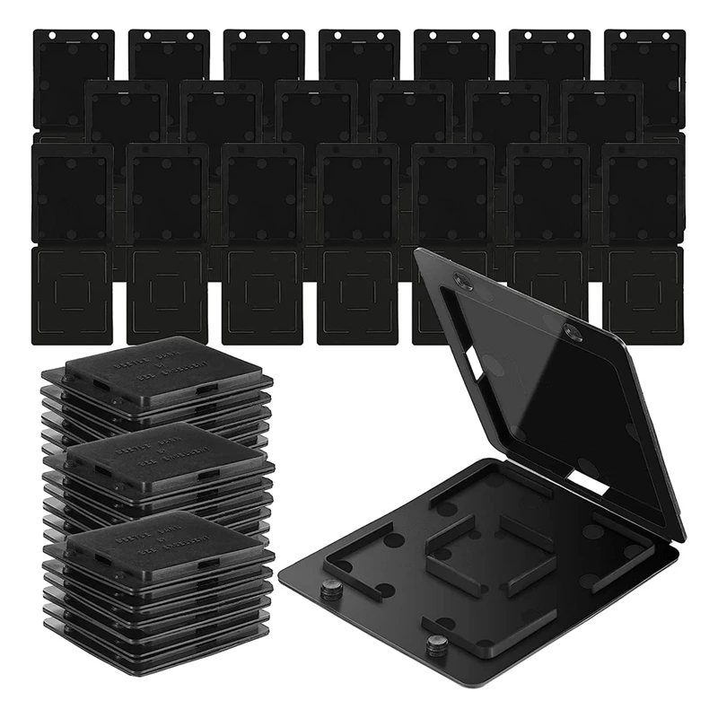 

50 Pcs Beehive Beetle Trap Black Plastic Beekeeping Tool Beekeeping For Beekeeping Keeping The Small Hive Beetle Out