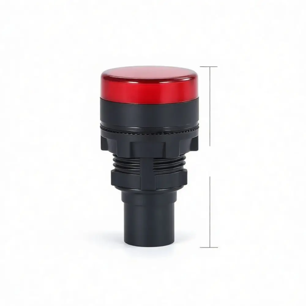 AD16 22DS LED Indicator Light 22mm Mounting Hole Signal Pilot Lamp Electrical Device Components Red Green Yellow Blue White 12V