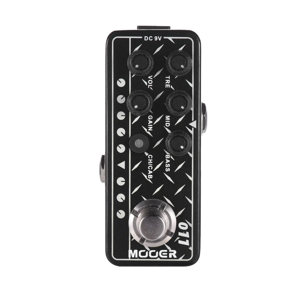 

Mooer 011 CALI-DUAL Digital Preamp Guitar Effect Pedal True Bypass 3-band EQ
