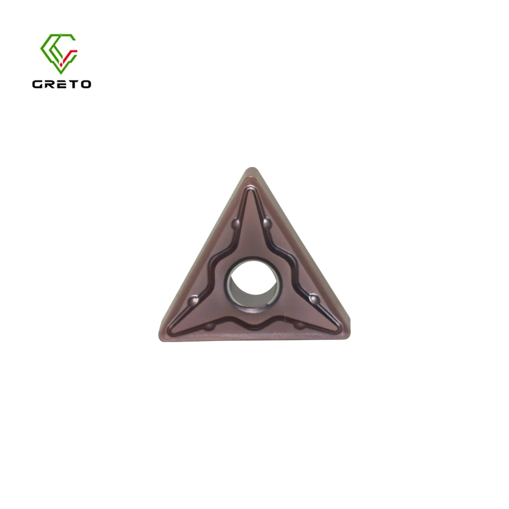 

GRETO TNMG220408-MM GT4202 GT4205 Cemented Carbide Cutting Metal Turning Tool TNMG220404-MM TNMG220412-MM Turning Inserts