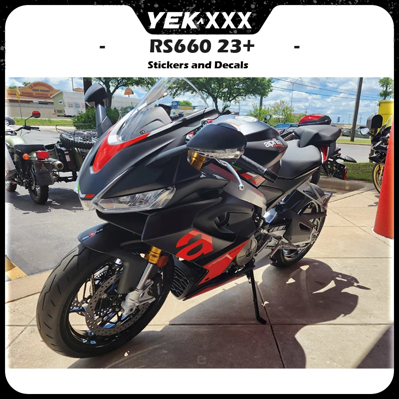 New OEM Replica Special Color Fairing Shell Sticker Decal ALL Logo 2023 RS660 For Aprilia RS660 2021 2022 2023 2024