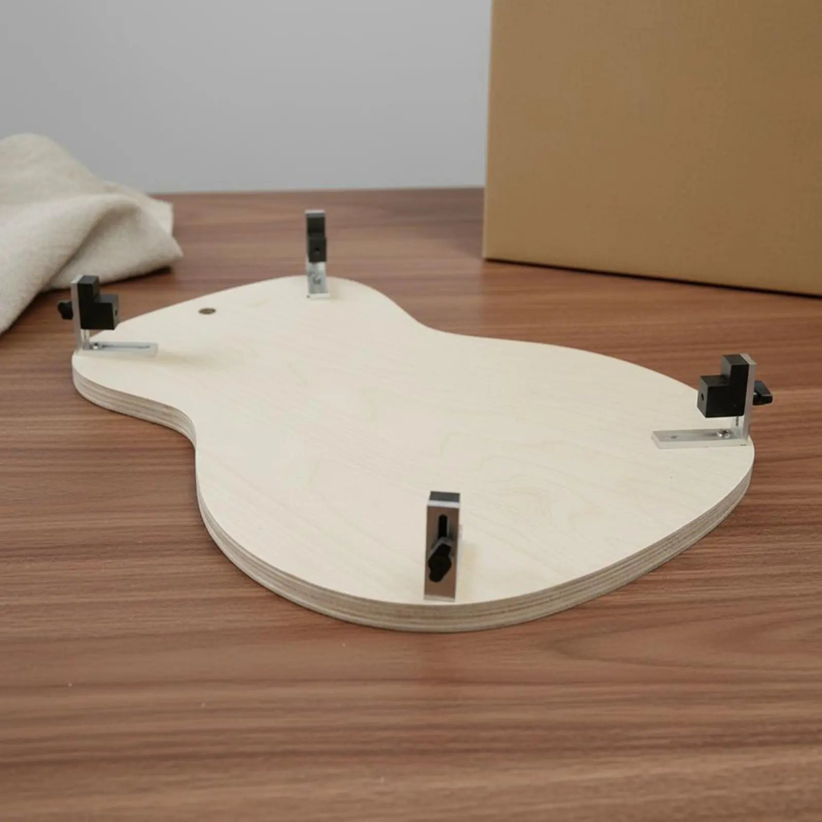 Guitar Binding Router Jig Accurate Cuts Binding Router Jig Shop Tool Adjustable Support Square Ledges for Luthiers