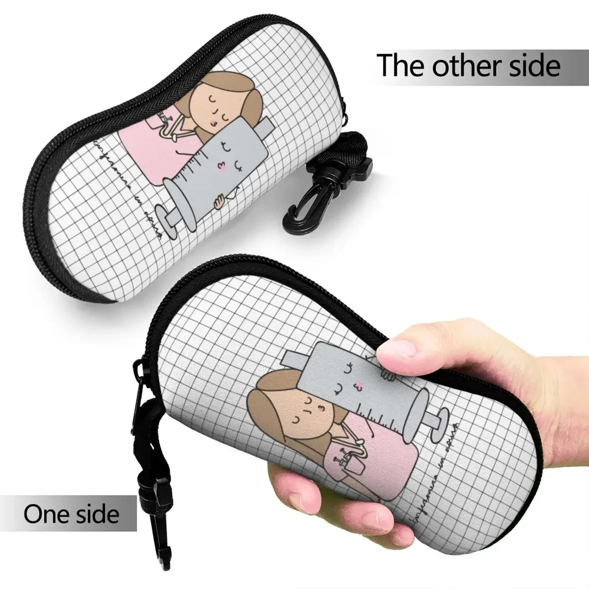 Enfermera En Apuros Nurse Glasses Case Portable Glasses Storage Box Gift Eyeglasses Box