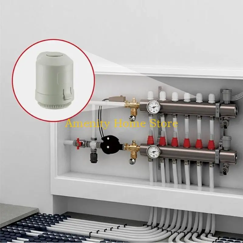 

F26C Normally Closed Electric Thermal Actuator 30x1.5mm Thermostatic Radiator Valves for Underfloor Heating Enduring