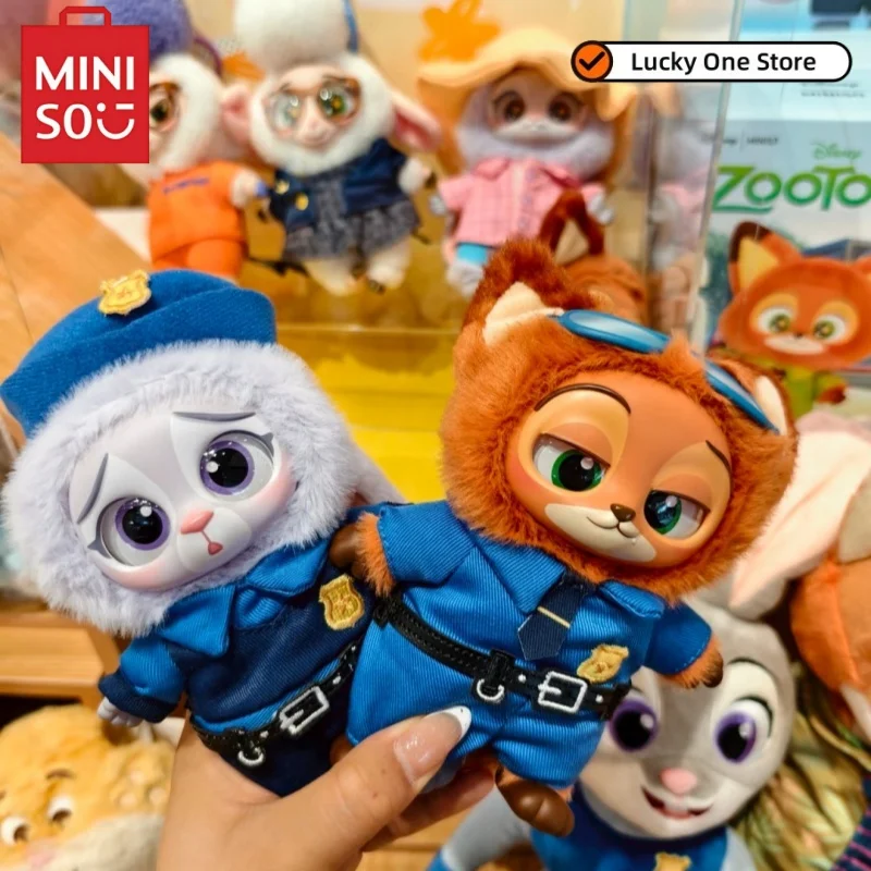 

Zootopia слепая коробка милый Ник Джуди фигурку Zootopia плюшевая виниловая кукла Mystery Box аниме фигурки мультяшная коллекция модель игрушки
