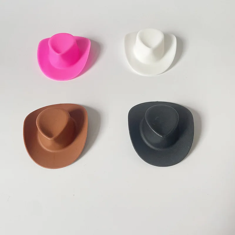 Mini Small Cute Doll Hat Ornament For Kids Toys Gift Western Cowboy Hat Doll DIY Jewelry Accessories Craft Decoration