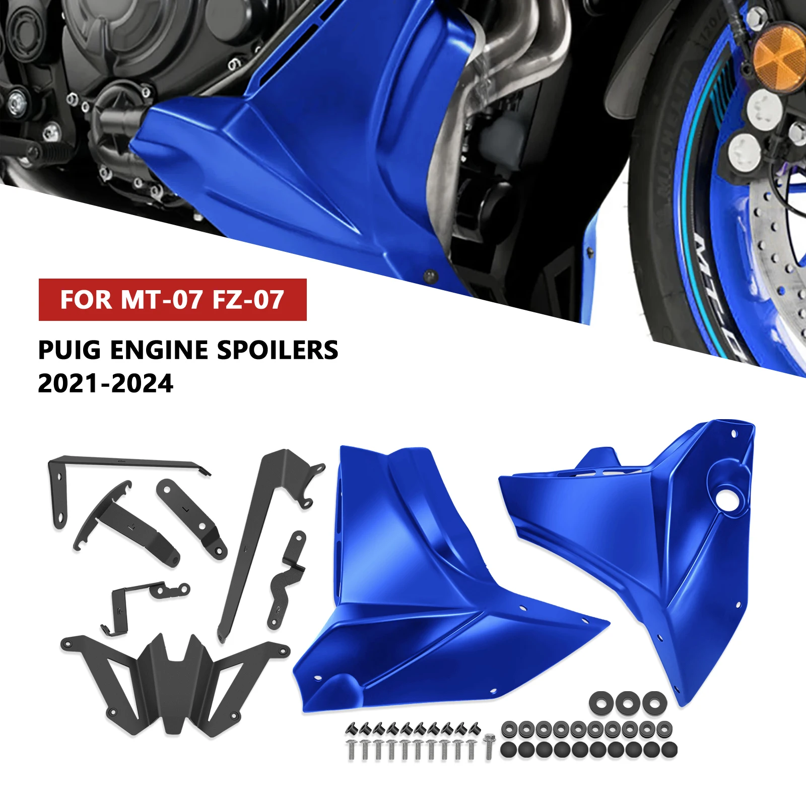 

FOR MT-07 MT07 FZ-07 2021-2022 2023 2024 Engine chassis cover chassis protection cover chassis engine shipment