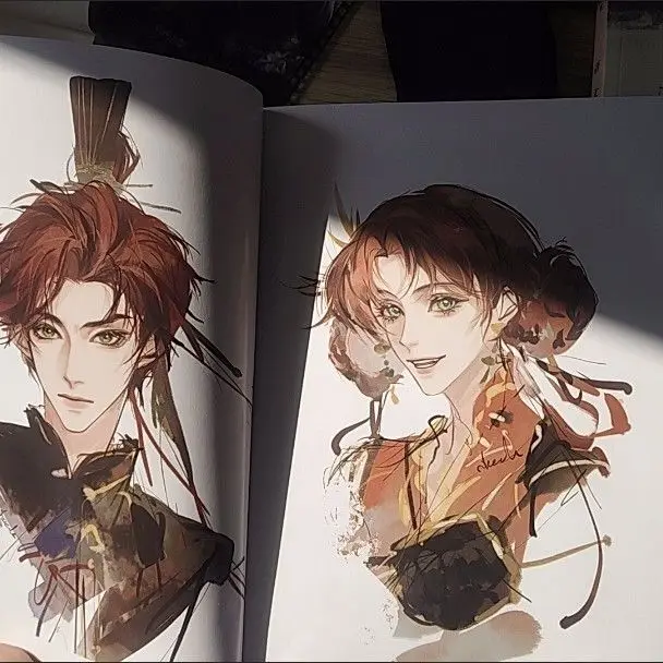 

Anime Ashes Of The Kingdom When the kite comes again Cosplay Cartoon B5 Album HD Picture Collection Photo Collection Gift