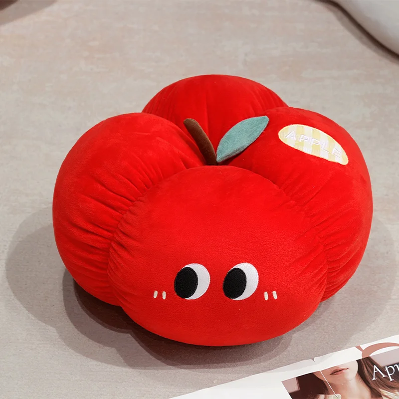 Kawaii Pilzförmige Plüschpuppen Simulation Pflanzenkissen Weiches gefülltes Kissen Schönes Apple Home Decor Schlafspielzeug