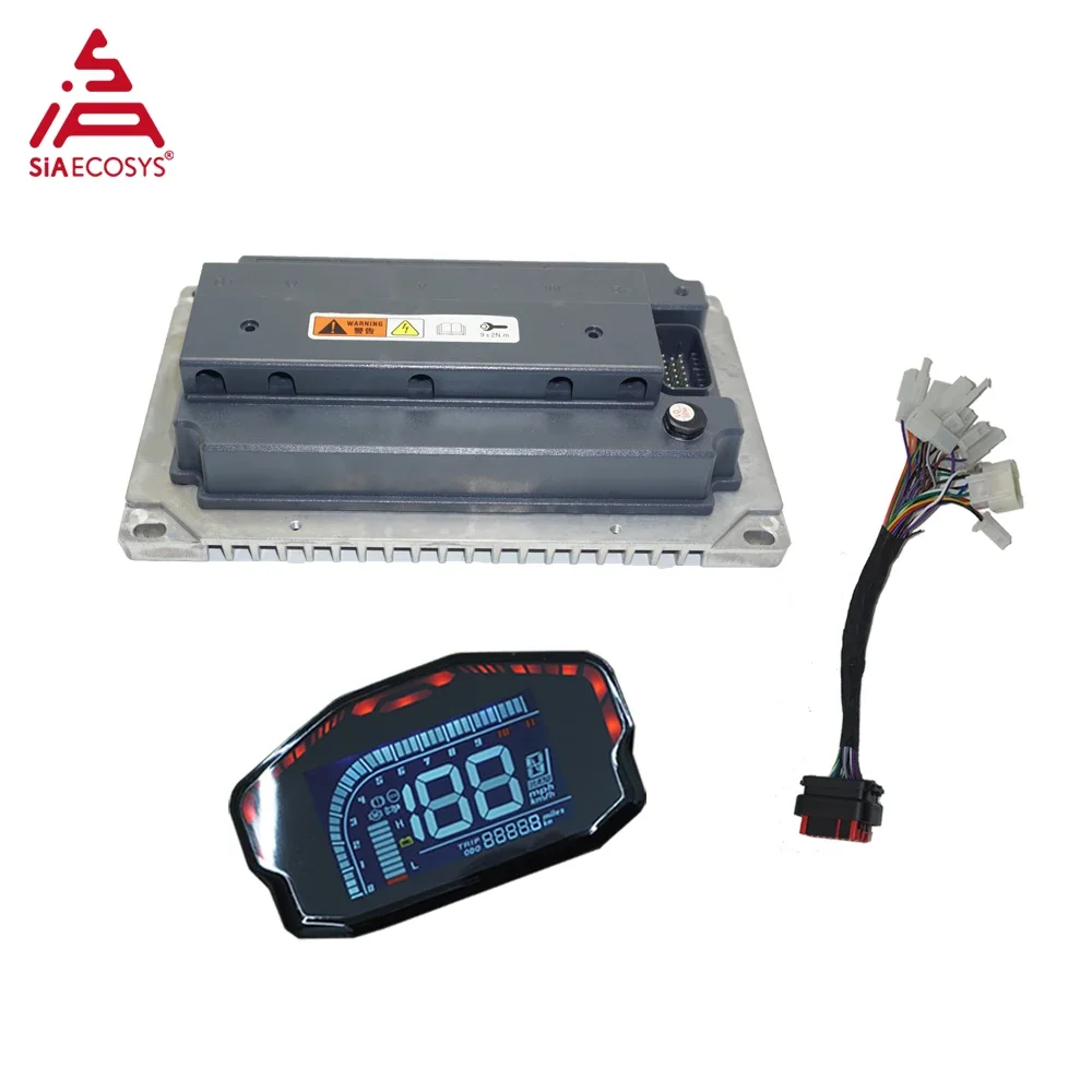 

Контроллер CAN EM200-2sp с большим радиатором и регулируемым коммуникатором DKD LCD-M LIN CAN-BUS, дополнительный ЖК-спидометр