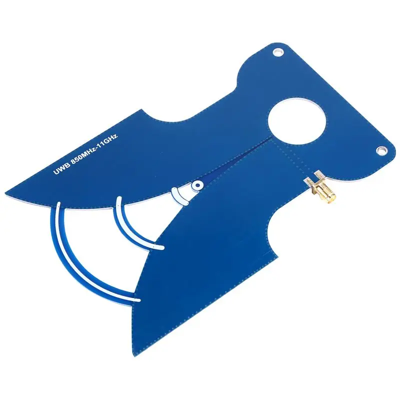DT23 UWB Antenna Ultra Wideband High Gain Image Transmission Positioning TEM 850MHz-11GHz SMA Female