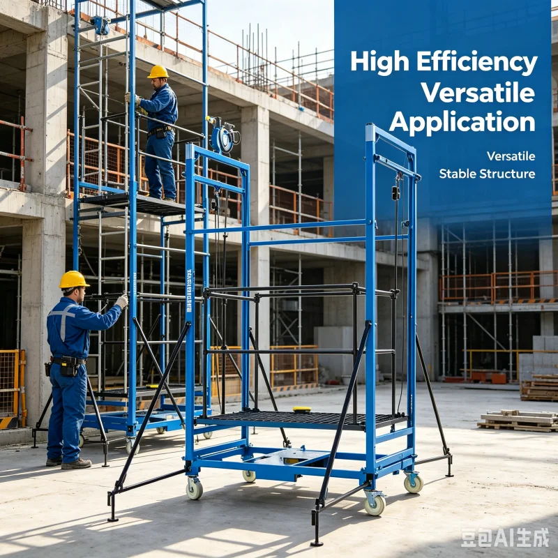 Reliable Heavy Duty Electric Scaffolding Platform Factory Price For Industrial Construction And Warehouse Maintenance