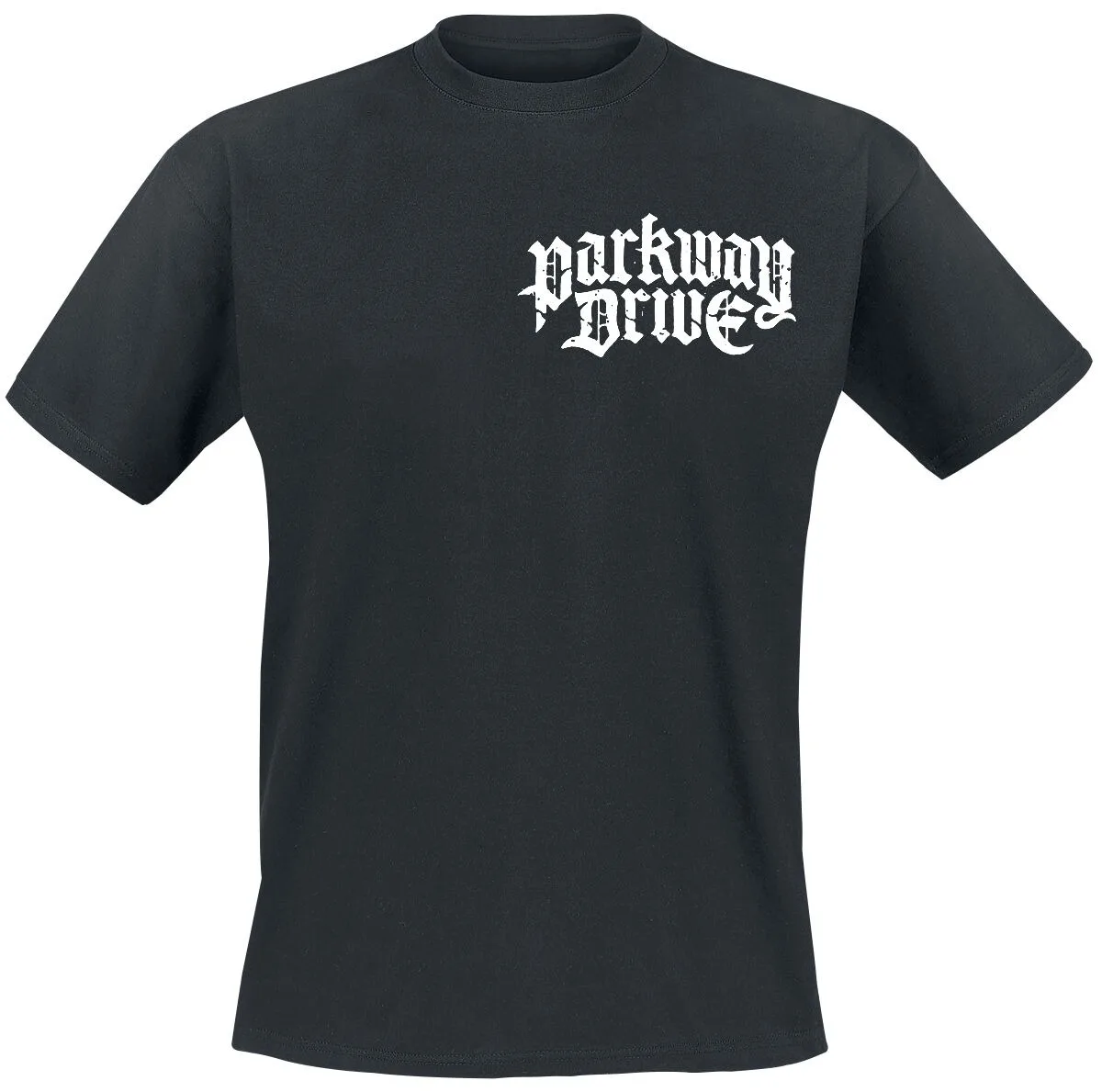 Camiseta de algodón con estampado del logotipo de Parkway Drive Burn Your Heaven Flood Your Hell Gate, ropa informal de estilo Metalcore, cuello redondo, manga corta, Unisex