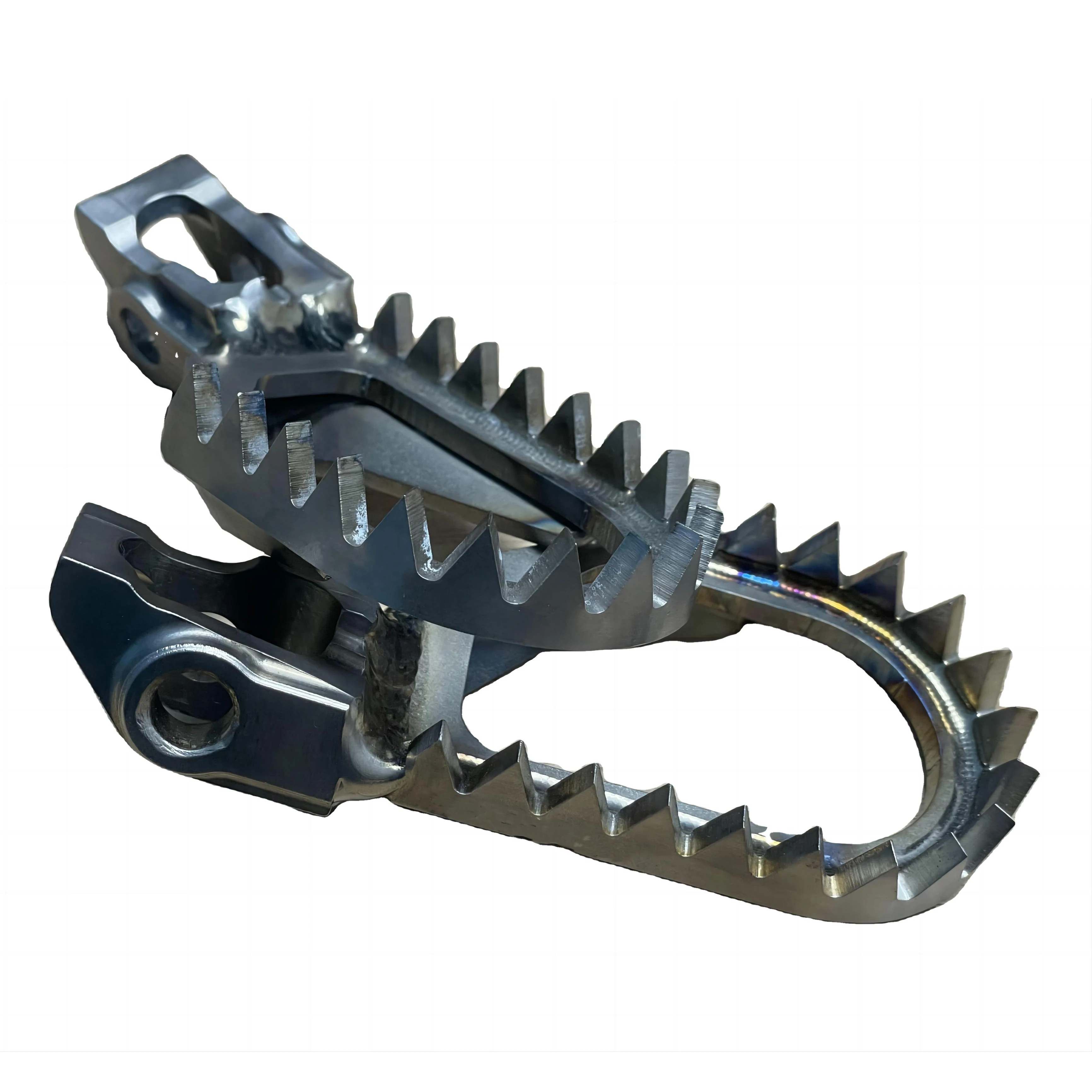 

For KDX 200 Foot Pegs Durable Titanium Material for Enhanced Riding Experience