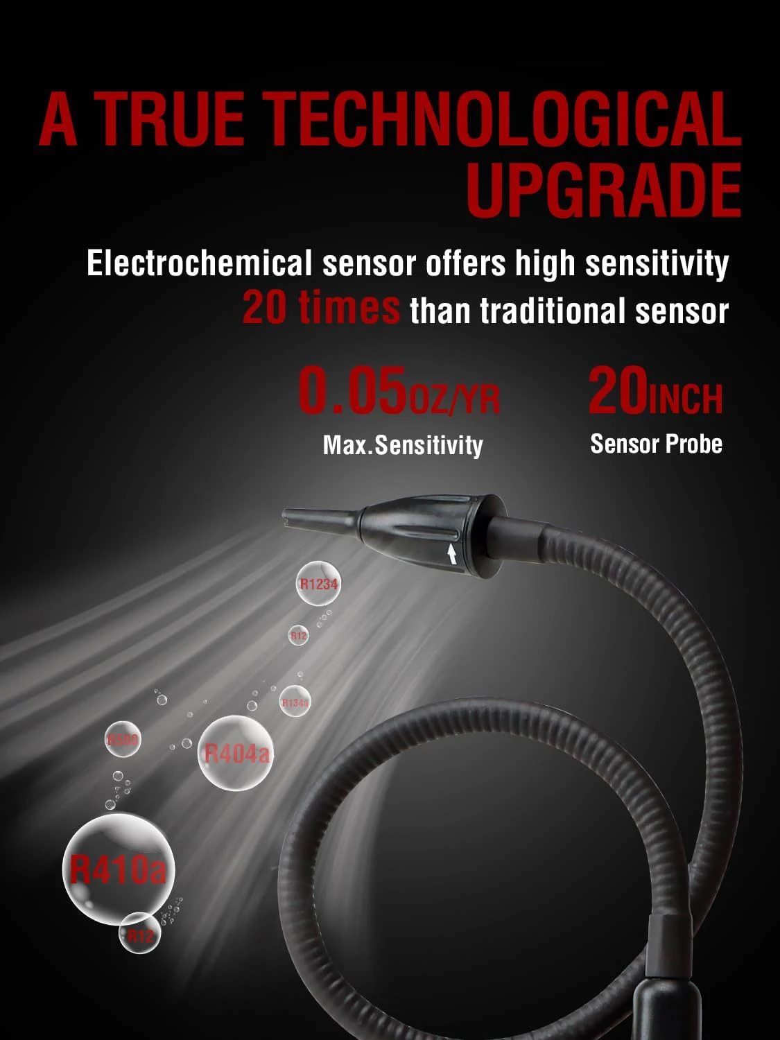 冷媒リークディテクタ ハロゲンリークディテクタ フロンガスリークテスター HVAC エアコン R22 R410A R134A R1234YF CFC HCFC H