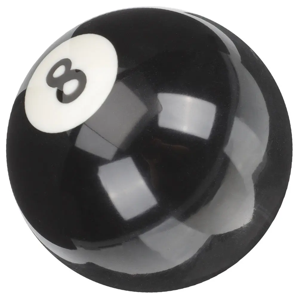 

Wear-Resistant Resin Billiard 8-Ball Precision Balanced Roundness Minimizes Cloth Wear Ideal Replacement Pool Cue Ball for Home