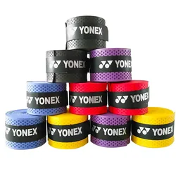 Yonex Overgrip Absorberen Zweetracket Anti-Slip Tennis Badminton Racket Anti-Slip Racket Tape Grepen 5Mm Dikte Badminton Wrap