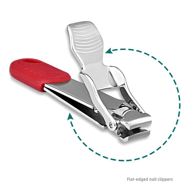 1PC Mini Ultra Thin Nail Clipper Portable Stainless Steel Nail Toe Cutter Trimmer Scissor Carbon Steel Manicure Pedicure Tool