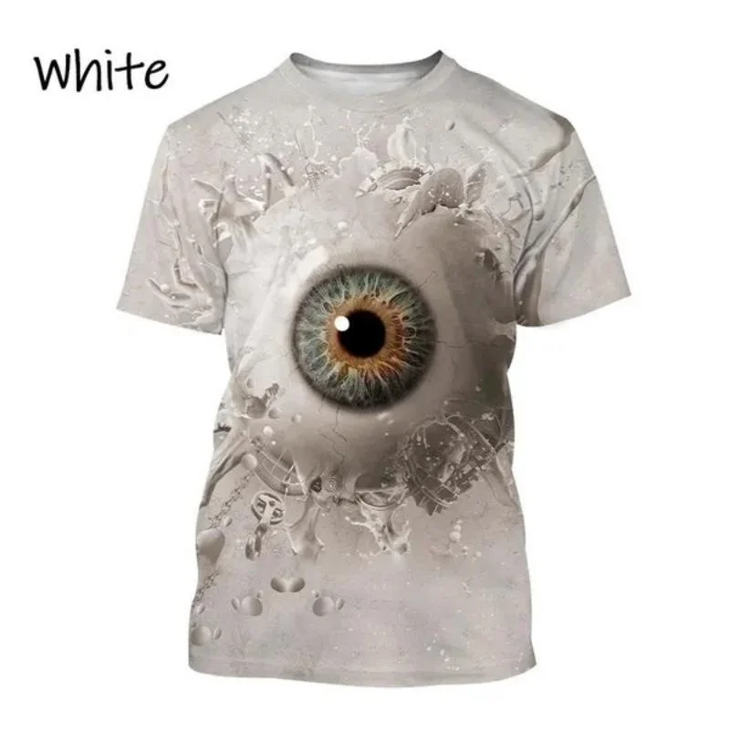 

Horror Eyes 3D Printed T Shirts Casual Men Women T Shirt Fashion Male Femal Personality T-shirt Cool Oversize Tops Tee Xs-5xl