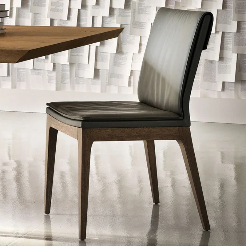 dining chair  wood desk dermis dining chair handrail Soft back Makeup chair furniture