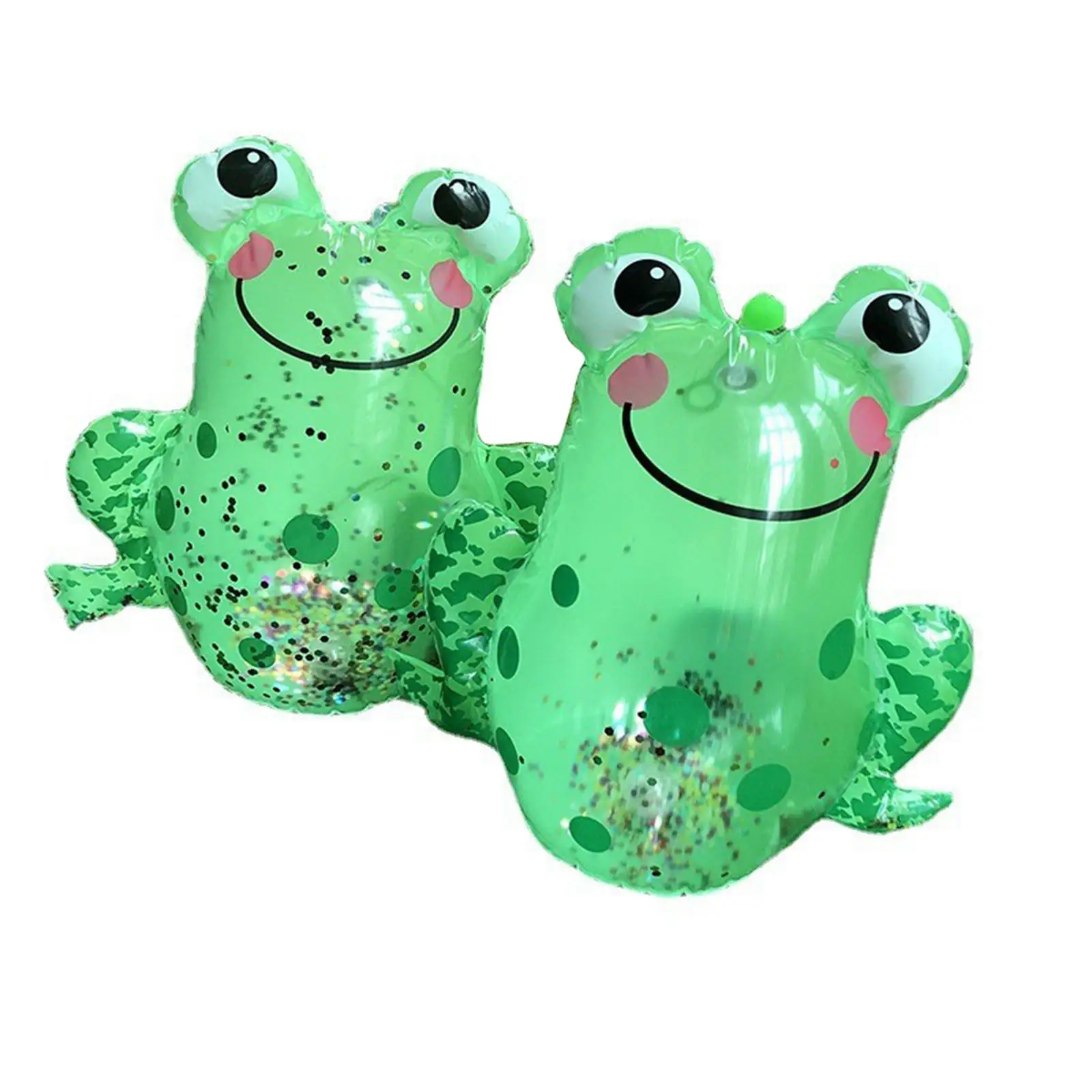 Inflatable Toy PVC Elastic Toy Classic Toy Elastic Rope Fun Frog Model