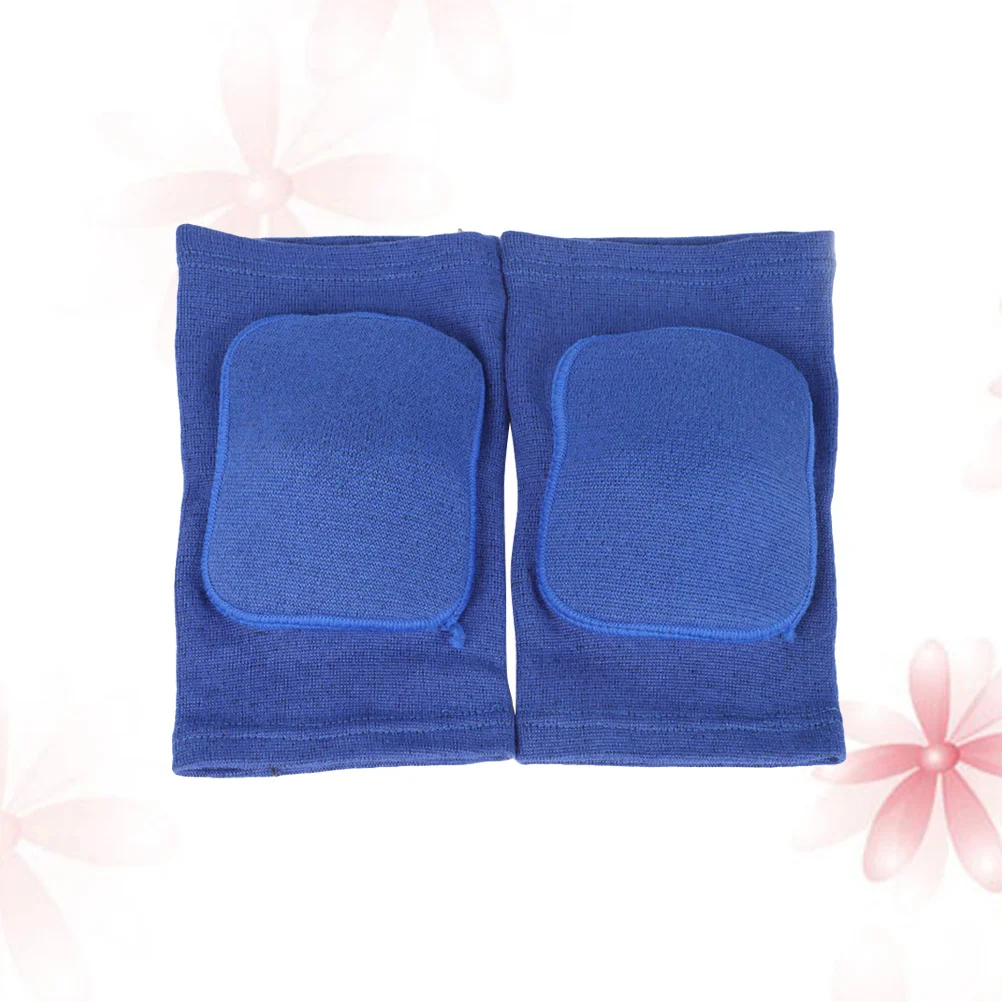 2 قطعة منصات الركبة الإسفنجية السميكة دعم مرن واقية الصالة الرياضية السلامة صالح لكرة السلة الكرة الطائرة التنس الجري رفع الأثقال #5