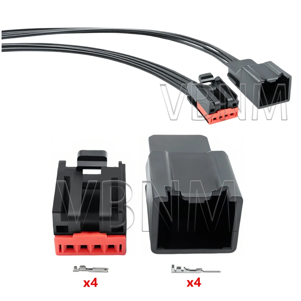 4 Pin 1456983-1 1393367-1 1-1419158-6 6-1419169-8 Automotive Connectors Window Regulator Switch Plug For Ford Focus Mondeo