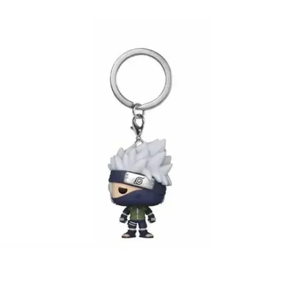Kurama Sasuke Wakaki Boruto SIX PATH KAKASHI Vinyl Figures Keychain Toys Pocket Pop Keyring Car Bag Toy