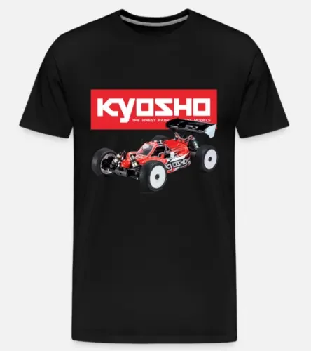 Rc Car Men\'s Cotton T Shirt Kyosho Mp9 Racing Buggy long or short sleeves