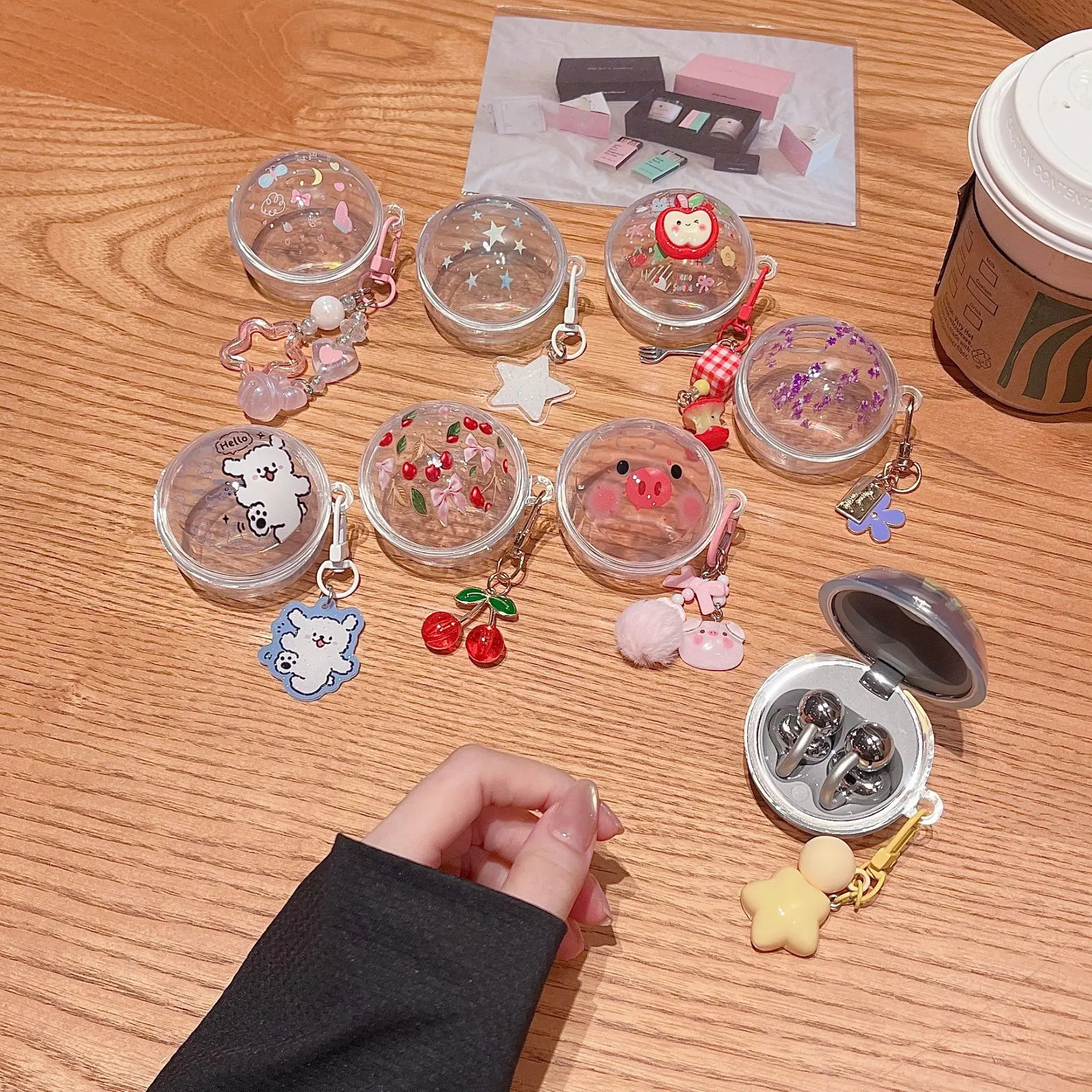 For Huawei FreeClip 2S 2026 Earphone Cover Cartoon with Pendant Star for FreeClip2 /freebuds 5i/6i/7i/SE2 /se3/se4 ANC case