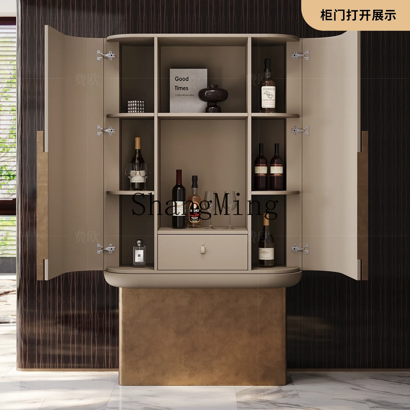 CL Premium Light Luxury Wine Cabinet Dining Side Mansion Large Flat Bedroom Dining Hall Cabinet