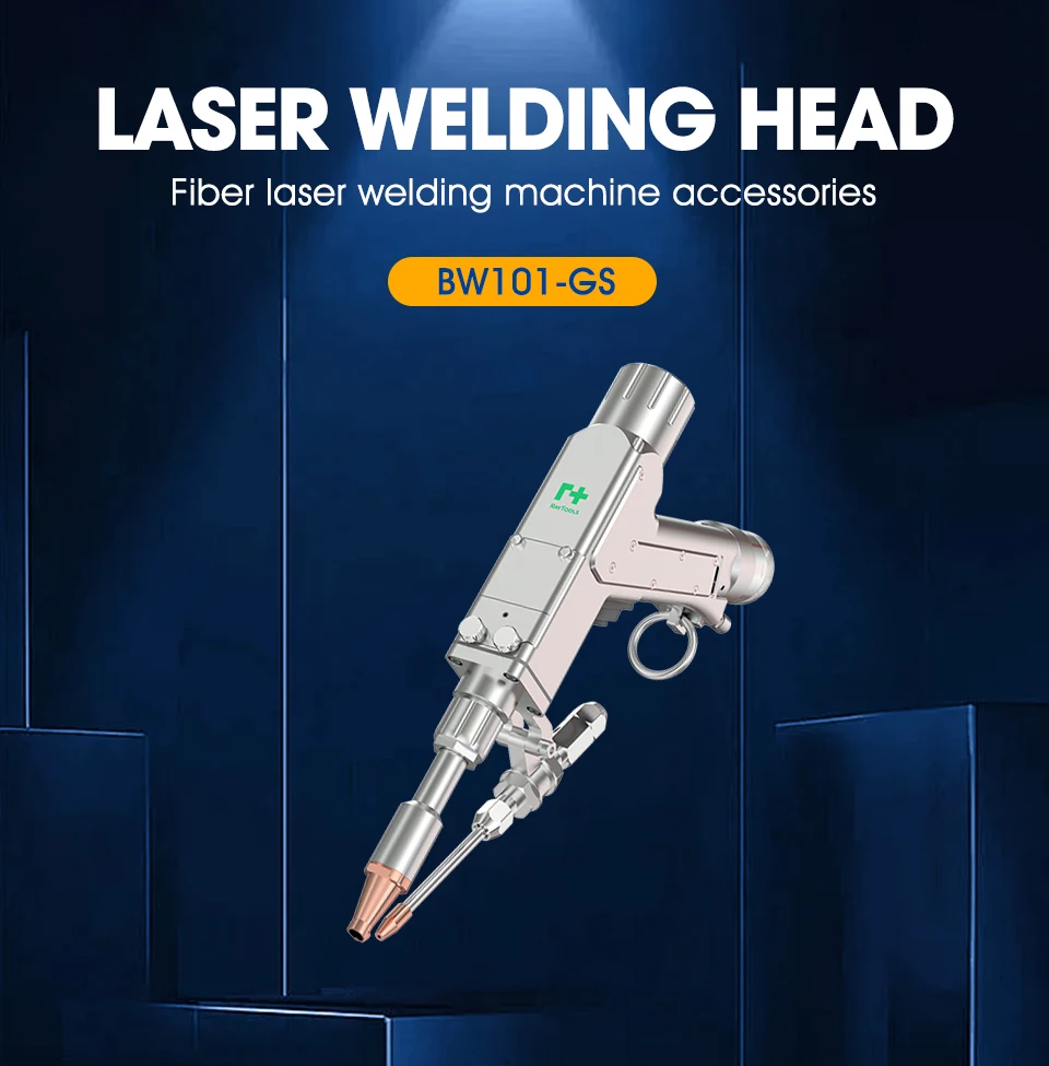 Raytools BH03K Single-galvanometer Handheld Laser Welding Head Suitable for Less Than 3KW With Cutting Cleaning Functions