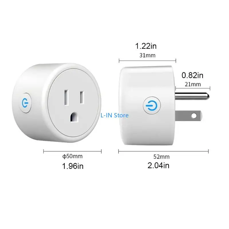 Tuya Intelligent Outlet Us For Smart Plug Adapter работает для