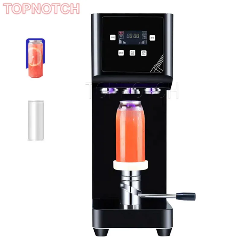 

Full Automatic Intelligent Can Sealing Machine Rotary Plastic Pet Cups Beverage Bottle Tin Canning Jar Beer Cans Seamer