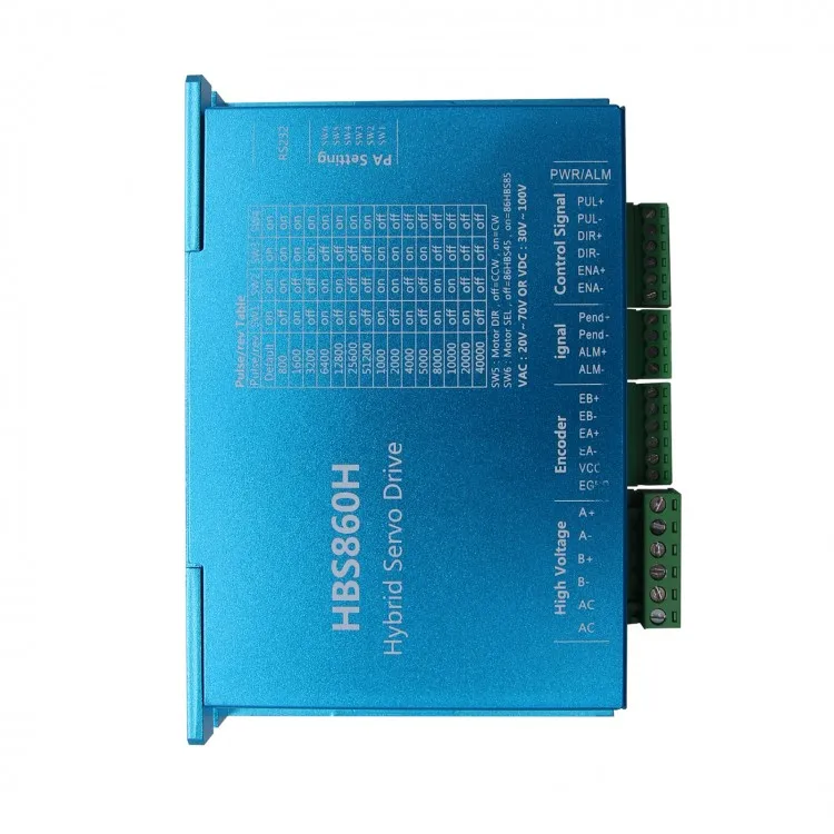 HBS860H 1000RPM Hybrid Servo Driver 86 Series Closed Loop Stepper Motor Driver Board Module