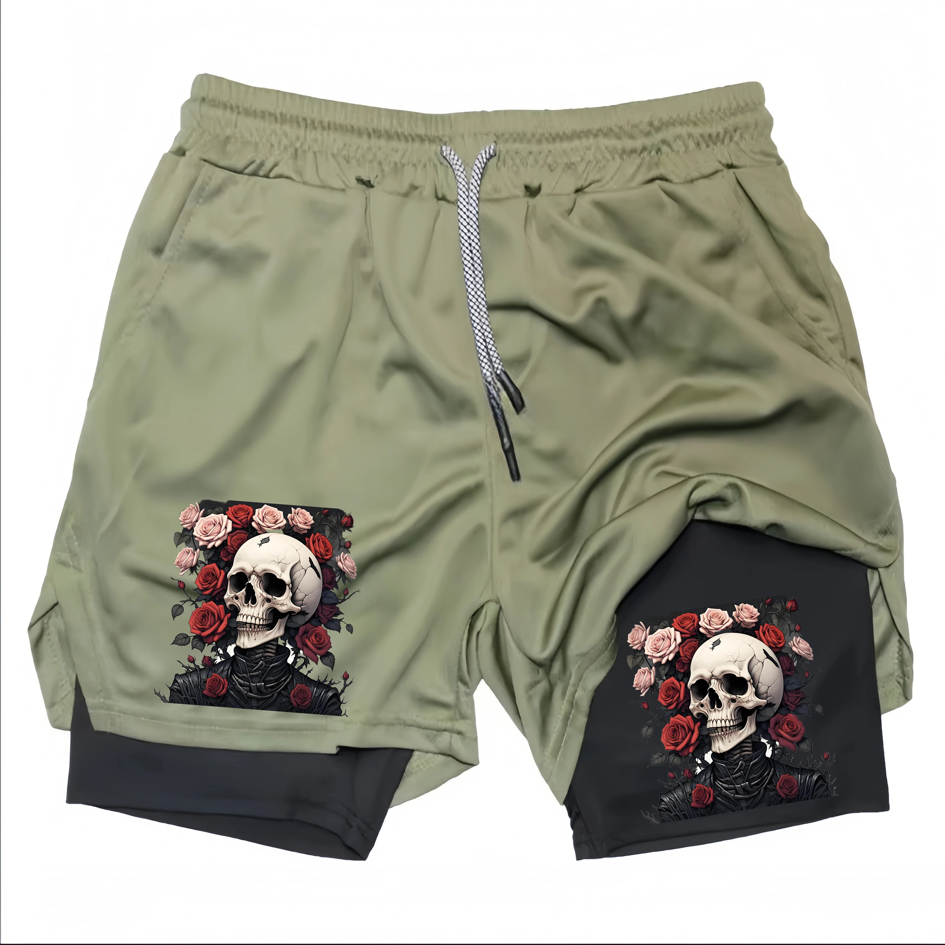 New Summer Men's Padel Sports Loose Casual Breathable Shorts Gym Quick Drying Fashion Badminton Pants Running Sportswear Short