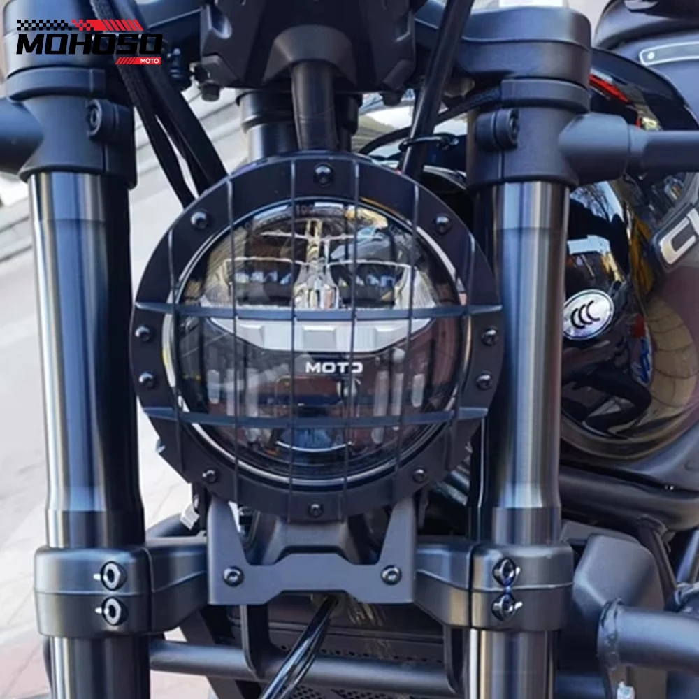 

Защитная решетка фары CLC450 250CLC для CFMOTO CLC 450 250 Bobber 2023 2024 2025 – Новые аксессуары для мотоциклов