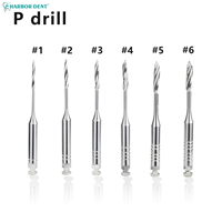 1 Pack(6pcs) Dental Peeso Reamer 28mmEndodontic Reamers Drill Burs Endo Files Engine Use Dentist Materials