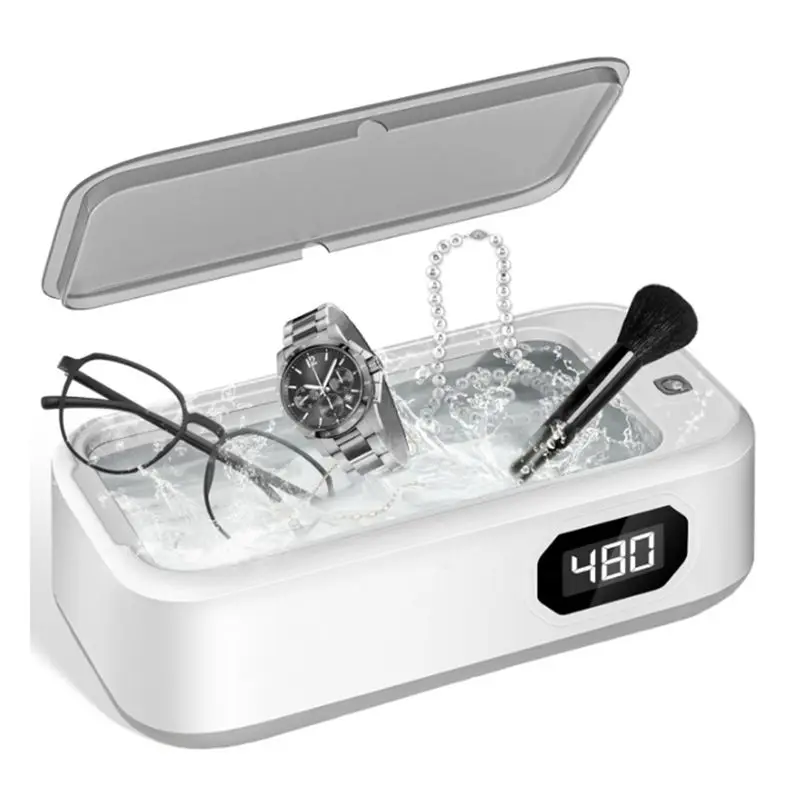 【ELEVATE LIFE】Ultrasonic Cleaners 49Khz Ultrasonic Jewelry Cleaner For Jewelry Razors Watches Combs Brushes Rings
