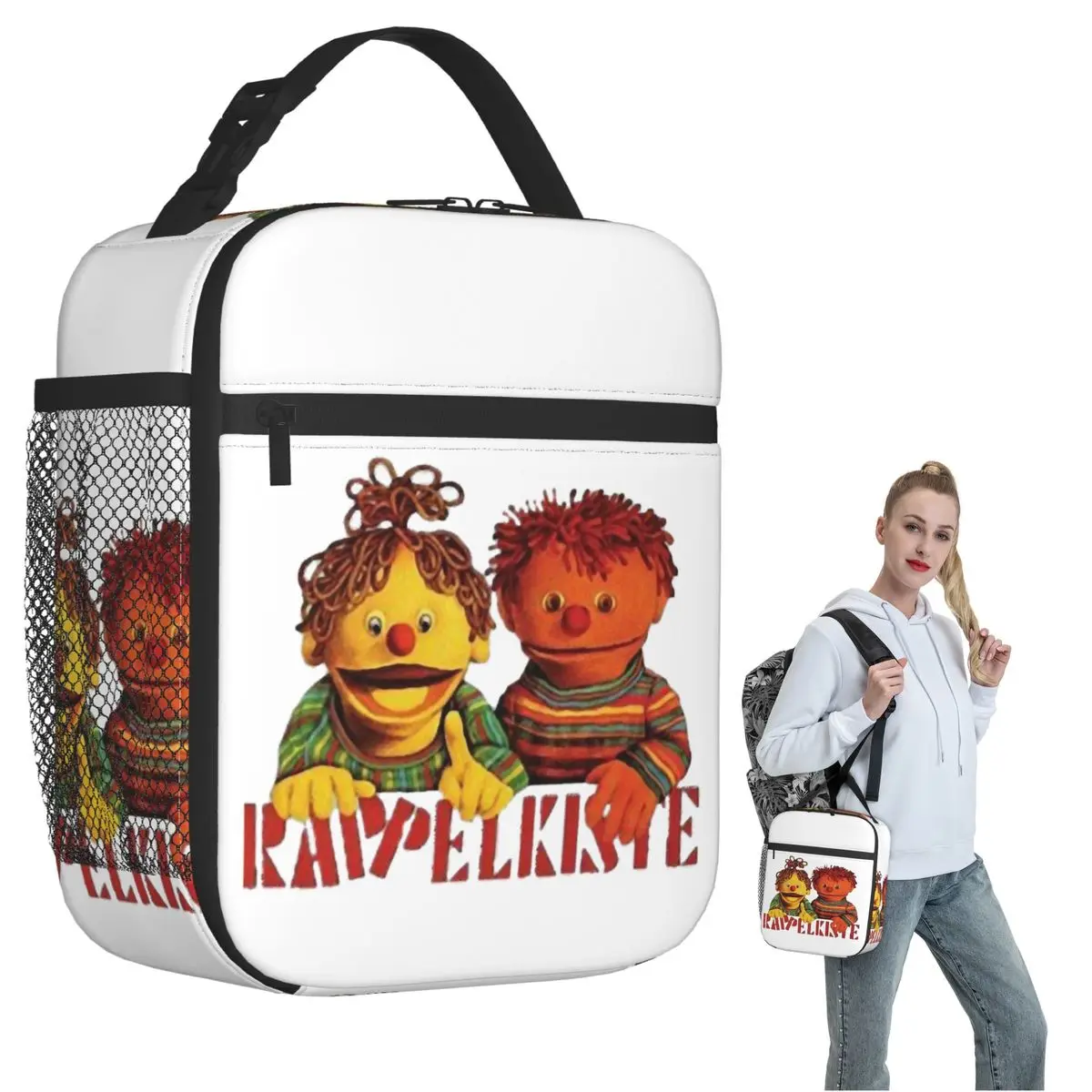 

Изолированная сумка для обеда Ratz Und Rube Rappelkiste для женщин и детей, портативные контейнеры для еды, термосумка для обеда